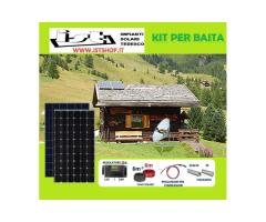 Pannello Fotovoltaico  per Baita kit completo A SOLI  €205