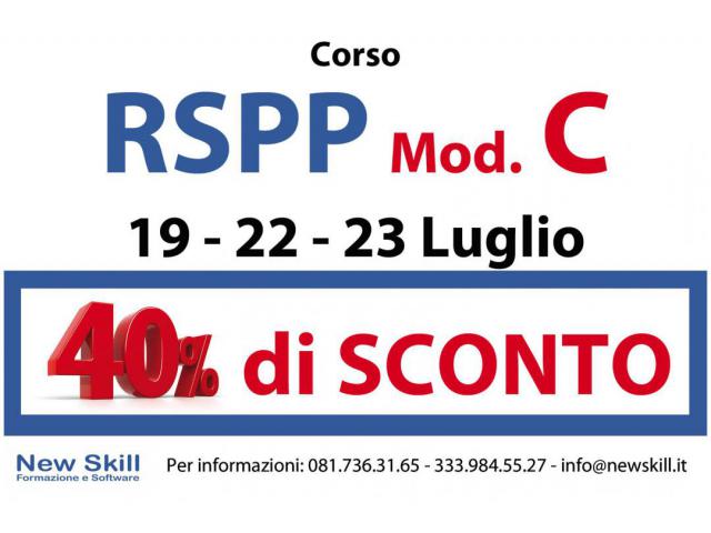 Corso RSPP Modulo C