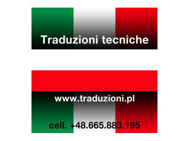 Polacco - traduzioni tecniche in Polonia