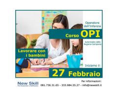 Corso OPI - Operatore dell'Infanzia alla New Skill