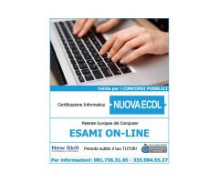 Certificazione Informatica NUOVA ECDL - Esami On-Line