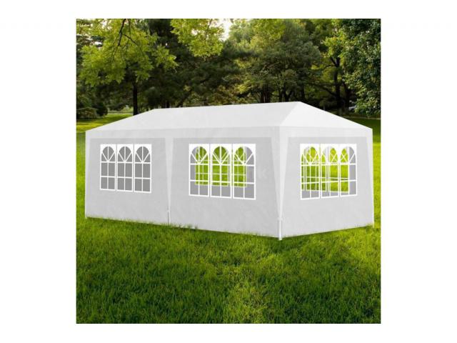 TENDA PER FESTE 3X6 IMPERMEABILE BIANCO PER FIERE