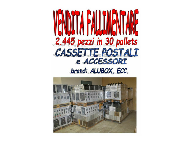 Stock cassette postali 2445pz