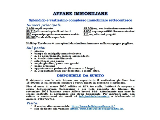 AFFARE IMMOBILIARE