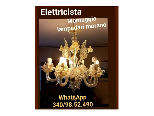 Lampadario Murano