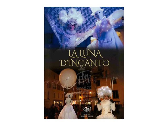 SFILATA LUMINOSA – EVENTO UNICO IN ITALIA – COSTUMI SCENOGRAFICI