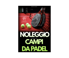 NOLEGGIO CAMPI DA PADEL