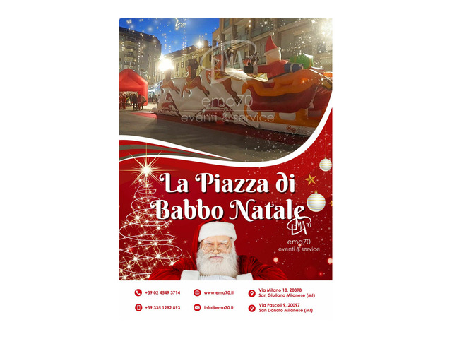 INCANTO DI NATALE ANIMAZIONE ITINERANTE NATALE