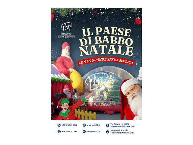 INCANTO DI NATALE ANIMAZIONE ITINERANTE NATALE