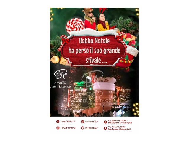 INCANTO DI NATALE ANIMAZIONE ITINERANTE NATALE