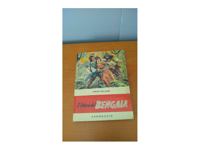 Il tesoro del Bengala – Omar Salgari – Carroccio 1954