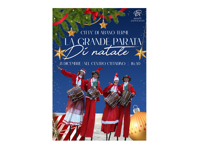 LA GRANDE PARATA DI NATALE – ABANO TERME