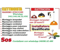 Elettricista montaggio kit citofonici Roma