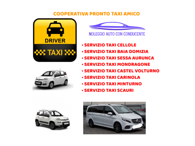 Servizio Taxi Cellole Baia Domizia