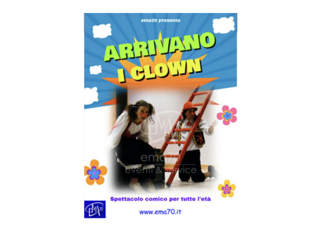 ARRIVANO I CLOWN – CARNEVALE - ANIMAZIONE PER TUTTA LA FAMIGLIA