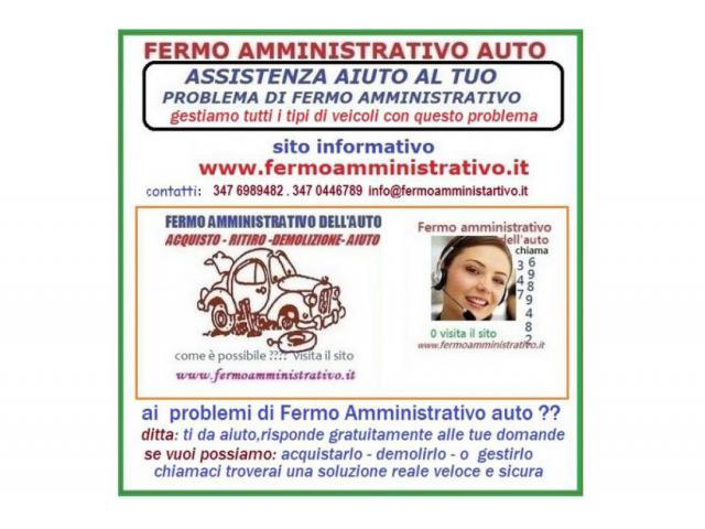 aiuto assistenza gratis al fermo amministrativo auto