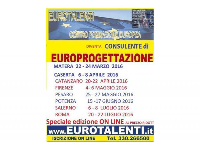 MASTER EUROPROGETTAZIONE eurotalenti