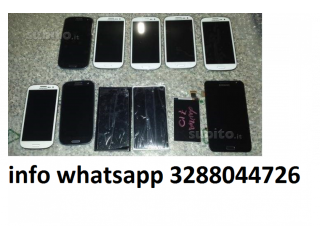 vetro samsung S3 S4 S5 S6 J3 A1A3 note 2 3neo 4 5 iphone 4